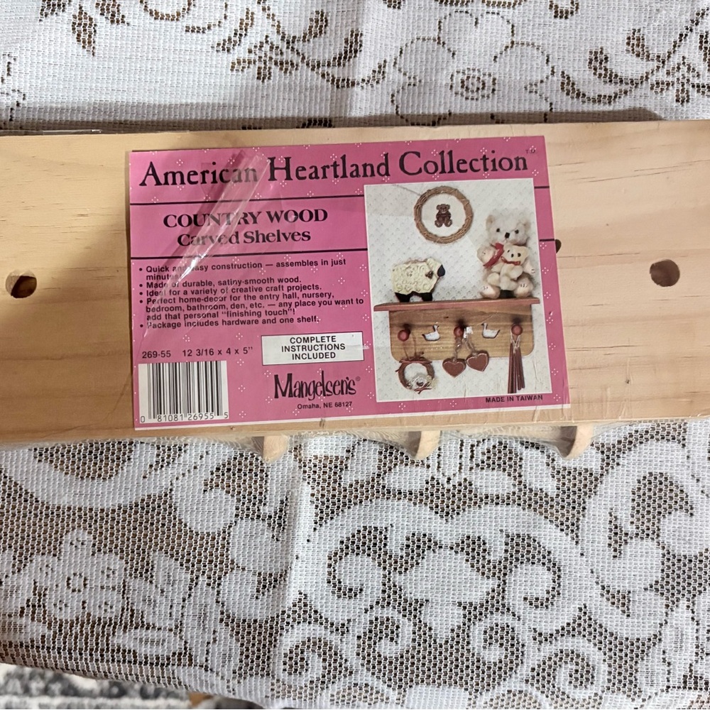 American Heartland Collection Country Wood Shelves